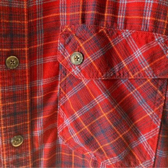 Duluth‎ Trading Co. Men's Flannel Long-Sleeved Button-Down Shirt Size XL - Picture 3 of 7